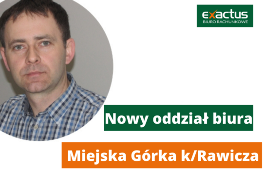 Exactus Biuro Rachunkowe oddział Rawicz obsługa kadrowa N.Nawrocki