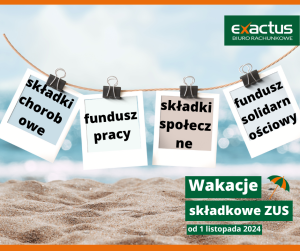 Wakacje składkowe ZUS