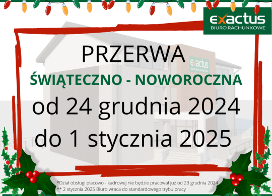 przerwa świąteczna