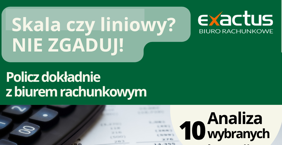 Skala czy liniowy? Co wybrać przy rosnących przychodach i składce zdrowotnej w 2026?